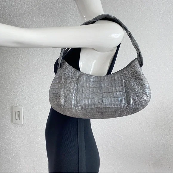 Nancy Gonzalez Gray shoulder bag - Picture 8 of 10